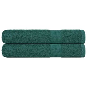 Toallas 2 uds verde 100x200 cm 360 gsm 100% algodón von , Handtücher - Ref: Foro24-136866, Preis: 41,36 €, Rabatt: -5%%