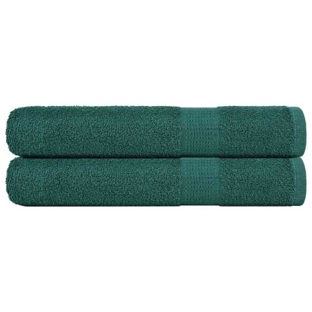 Toallas 2 uds verde 100x200 cm 360 gsm 100% algodón by , Towels - Ref: Foro24-136866, Price: 41,36 €, Discount: %