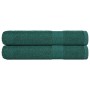 Toallas 2 uds verde 100x200 cm 360 gsm 100% algodón by , Towels - Ref: Foro24-136866, Price: 41,36 €, Discount: %
