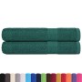 Toallas 2 uds verde 100x200 cm 360 gsm 100% algodón by , Towels - Ref: Foro24-136866, Price: 41,36 €, Discount: %