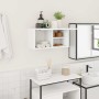 Mueble de pared de baño madera ingeniería blanco 60x25x30 cm by , bathroom vanities - Ref: Foro24-860058, Price: 49,65 €, Dis...