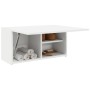 Mueble de pared de baño madera ingeniería blanco 60x25x30 cm by , bathroom vanities - Ref: Foro24-860058, Price: 49,65 €, Dis...