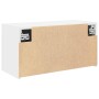 Mueble de pared de baño madera ingeniería blanco 60x25x30 cm by , bathroom vanities - Ref: Foro24-860058, Price: 49,65 €, Dis...