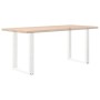 Patas de mesa de centro forma U 2uds acero blanco 70x(72-73) cm de , Patas para mesas - Ref: Foro24-4013185, Precio: 86,20 €,...