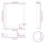 Patas de mesa de centro forma U 2uds acero blanco 70x(72-73) cm de , Patas para mesas - Ref: Foro24-4013185, Precio: 86,20 €,...