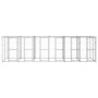 Outdoor-Zwinger aus verzinktem Stahl mit Dach, 14,52 m² von vidaXL, Hundehütten und Zäune - Ref: Foro24-3082275, Preis: 1,00 ...
