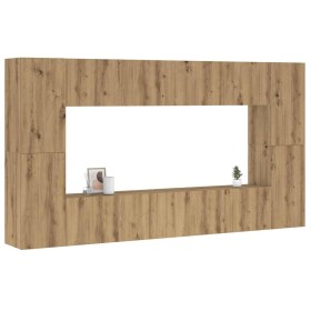 Mueble para TV de pared madera contrachapada