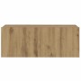 Mueble para TV de pared madera contrachapada artesanal 8 piezas | Foro24.es | Tu tienda online para hogar, jardín y más Foro24.es