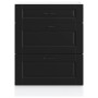 Mueble bajo de cocina Porto madera contrachapada negro de , Armarios de cocina - Ref: Foro24-854260, Precio: 124,84 €, Descue...