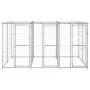 Outdoor steel kennel with roof 7.26 m² by vidaXL, Dog kennels and fences - Ref: Foro24-3082272, Price: 508,82 €, Discount: %