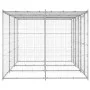 Outdoor steel kennel with roof 7.26 m² by vidaXL, Dog kennels and fences - Ref: Foro24-3082272, Price: 508,82 €, Discount: %