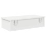 Estante de pared con cajones de madera contrachapada blanco de , Estantes y estanterías - Ref: Foro24-859941, Precio: 53,88 €...