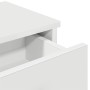 Estante de pared con cajones de madera contrachapada blanco de , Estantes y estanterías - Ref: Foro24-859941, Precio: 53,88 €...
