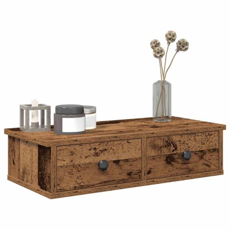 Estante de pared con cajones madera contrachapada madera vieja von , Regale und Regale - Ref: Foro24-859948, Preis: 45,12 €, ...