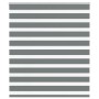 Estor cebra gris oscuro tejido ancho 120,9 cm poliéster by , Blinds and blinds - Ref: Foro24-4014136, Price: 30,31 €, Discoun...