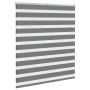 Estor cebra gris oscuro tejido ancho 120,9 cm poliéster by , Blinds and blinds - Ref: Foro24-4014136, Price: 30,31 €, Discoun...