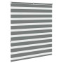 Estor cebra gris oscuro tejido ancho 120,9 cm poliéster by , Blinds and blinds - Ref: Foro24-4014136, Price: 30,31 €, Discoun...