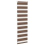Estor cebra marrón 45x100 cm tejido ancho 40,9 cm poliéster von , Jalousien und Jalousien - Ref: Foro24-4014302, Preis: 18,22...