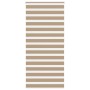 Estor cebra marrón arena tejido ancho 100,9 cm poliéster by , Blinds and blinds - Ref: Foro24-4014574, Price: 30,04 €, Discou...