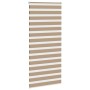 Estor cebra marrón arena tejido ancho 100,9 cm poliéster by , Blinds and blinds - Ref: Foro24-4014574, Price: 30,04 €, Discou...