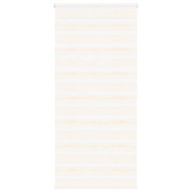 Estor cebra beige mármol tejido ancho 105,9 cm