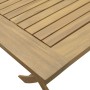 Mesa de jardín plegable madera maciza de acacia 120x70x75 cm by , Garden tables - Ref: Foro24-365745, Price: 123,99 €, Discou...