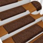 Alfombrilla escalera 30 uds 65x21x4 cm marrón | Foro24.es | Tu tienda online para hogar, jardín y más Foro24.es