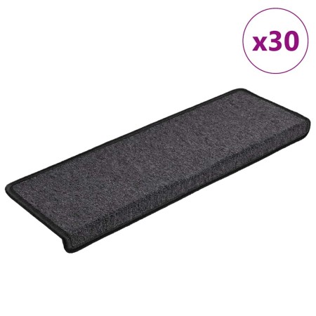 Alfombrilla escalera 30 uds 65x21x4 cm antracita by , Stair mats - Ref: Foro24-3365765, Price: 134,76 €, Discount: %