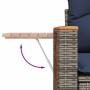Set de sofás de jardín 11 pzas y cojines ratán sintético gris | Foro24.es | Tu tienda online para hogar, jardín y más Foro24.es