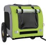 Remolque de bicicleta mascotas hierro tela Oxford verde gris von , Kinderwagen für Haustiere - Ref: Foro24-93829, Preis: 94,1...