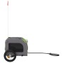 Remolque de bicicleta mascotas hierro tela Oxford verde gris von , Kinderwagen für Haustiere - Ref: Foro24-93829, Preis: 94,1...