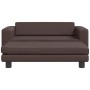 Cama de perros con extensión cuero sintético marrón 100x50x30cm von , Betten für Hunde - Ref: Foro24-172028, Preis: 127,58 €,...