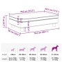 Cama de perros con extensión cuero sintético marrón 100x50x30cm von , Betten für Hunde - Ref: Foro24-172028, Preis: 127,58 €,...