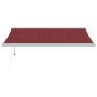 Toldo retráctil automático burdeos 300x250 cm by , Awnings - Ref: Foro24-3215323, Price: 605,36 €, Discount: %