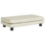 Sofá para niños con reposapiés terciopelo crema 100x50x30 cm by , Baby and Toddler Furniture - Ref: Foro24-3196413, Price: 14...