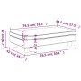 Sofá para niños con reposapiés terciopelo crema 100x50x30 cm by , Baby and Toddler Furniture - Ref: Foro24-3196413, Price: 14...