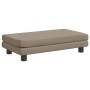 Sofá niños y reposapiés cuero sintético capuchino 100x50x30 cm von , Baby- und Kleinkindmöbel - Ref: Foro24-3196418, Preis: 1...