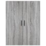 Aparador alto madera contrachapada gris sonoma 69,5x34x180 cm by , Sideboards - Ref: Foro24-3195865, Price: 164,06 €, Discoun...