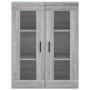 Aparador alto madera contrachapada gris sonoma 69,5x34x180 cm by , Sideboards - Ref: Foro24-3198423, Price: 175,21 €, Discoun...