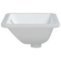 Lavabo de baño rectangular cerámica blanco 41,5x26x18,5 cm by , Sinks - Ref: Foro24-153724, Price: 44,48 €, Discount: %