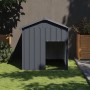 Caseta perros con tejado acero galvanizado gris 117x153x123 cm by , Dog kennels - Ref: Foro24-172348, Price: 175,05 €, Discou...