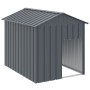 Caseta perros con tejado acero galvanizado gris 117x153x123 cm by , Dog kennels - Ref: Foro24-172348, Price: 175,05 €, Discou...