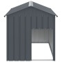 Caseta perros con tejado acero galvanizado gris 117x153x123 cm by , Dog kennels - Ref: Foro24-172348, Price: 175,05 €, Discou...