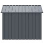 Caseta perros con tejado acero galvanizado gris 117x153x123 cm by , Dog kennels - Ref: Foro24-172348, Price: 175,05 €, Discou...