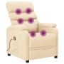 Sillón de masaje de tela color crema von , Elektrische Massagesessel - Ref: Foro24-321235, Preis: 236,48 €, Rabatt: -5%%