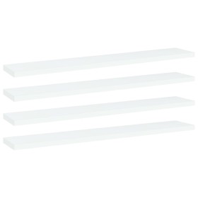 Estantes para estantería 4 uds contrachapada blanco 60x10x1,5cm by , Shelves - Ref: Foro24-805202, Price: 18,46 €, Discount: %