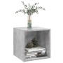 Armario de pared 2 uds madera gris hormigón 37x37x37 cm by , Shelves and shelves - Ref: Foro24-805457, Price: 53,60 €, Discou...
