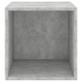 Armario de pared 2 uds madera gris hormigón 37x37x37 cm by , Shelves and shelves - Ref: Foro24-805457, Price: 53,60 €, Discou...