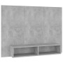 Mueble de TV de pared contrachapado gris hormigón 120x23,5x90cm von , TV-Möbel - Ref: Foro24-808273, Preis: 89,48 €, Rabatt: %