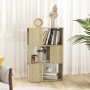 Librería separador madera contrachapada roble Sonoma 60x24x94cm by , Bookcases and shelves - Ref: Foro24-809074, Price: 47,64...